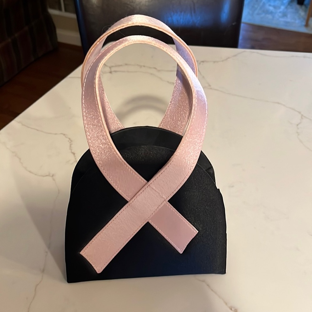Black Silk Breast Cancer bag